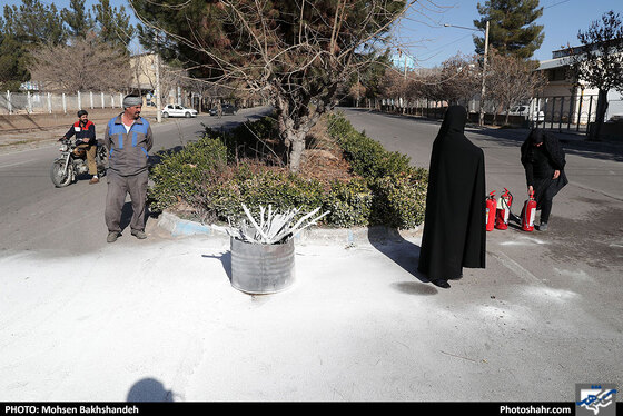 رزمایش پدافند غیرعامل در شهرک صنعتی مشهد