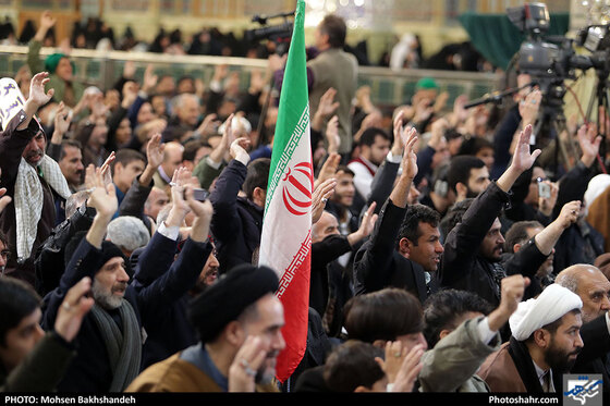  راهپیمایی حماسه نهم دی ماه در مشهد  - عکس : محسن بخشنده / شهرآرا