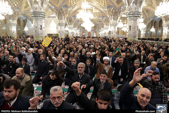  راهپیمایی حماسه نهم دی ماه در مشهد  - عکس : محسن بخشنده / شهرآرا