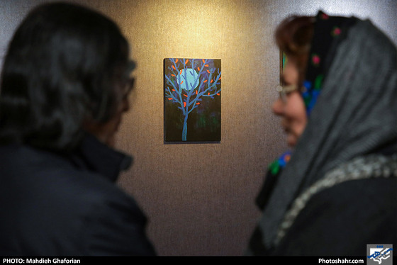 نمایشگاه نقاشی «مرد بارانی» - عکس: مهدیه غفوریان /شهرآرا