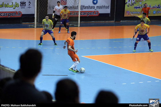 لیگ برتر فوتسال / فرش آرا مشهد و آذرخش بندرعباس / عکس: محسن بخشنده / شهرآرا
