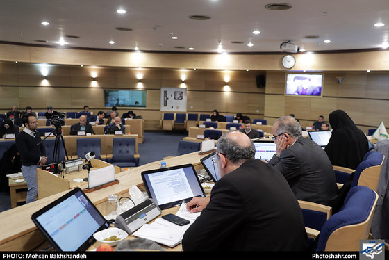 چهل و هفتمین جلسه علنی شورای شهر مشهد مقدس / عکس:  محسن بخشنده / شهرآرا