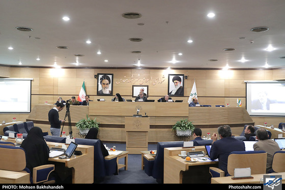 چهل و هفتمین جلسه علنی شورای شهر مشهد مقدس / عکس:  محسن بخشنده / شهرآرا