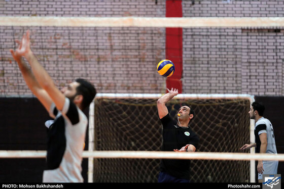  آخرین جلسه تمرین تیم والیبال پیام خراسان پیش از بازی با شهرداری تبریز - عکس : محسن بخشنده / شهرآرا