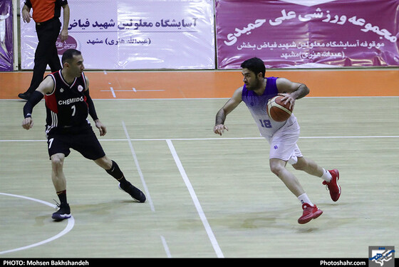 لیگ برتر بسکتبال / آویژه صنعت پارسای مشهد و شیمیدر تهران