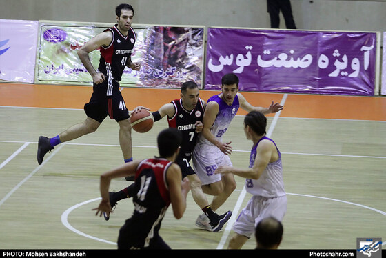 لیگ برتر بسکتبال / آویژه صنعت پارسای مشهد و شیمیدر تهران
