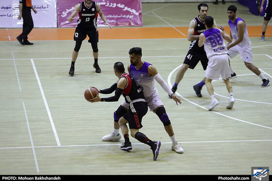 لیگ برتر بسکتبال / آویژه صنعت پارسای مشهد و شیمیدر تهران