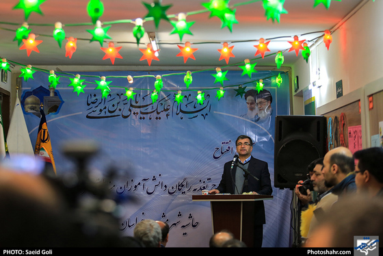 افتتاح طرح تغذیه رایگان دانش آموزان محروم استان های خراسان / عکس: سعید گلی / شهرآرا