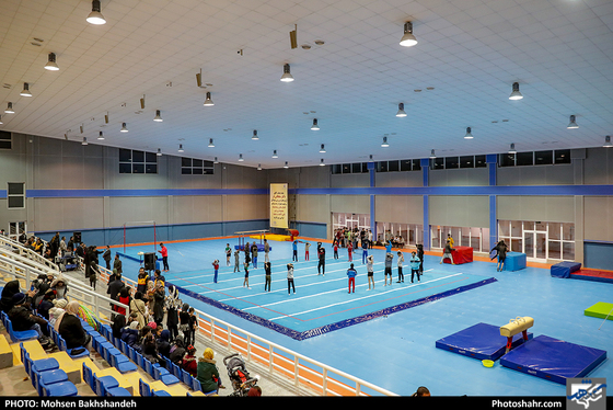 بهره برداری از سالن ژیمناستیک در مشهد با حضور وزیر ورزش - عکاس: محسن بخشنده / شهرآرا