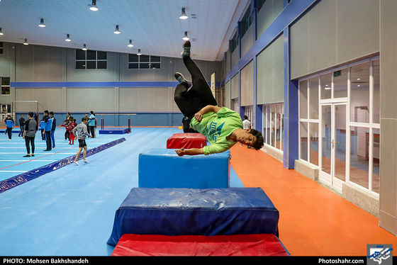 بهره برداری از سالن ژیمناستیک در مشهد با حضور وزیر ورزش - عکاس: محسن بخشنده / شهرآرا
