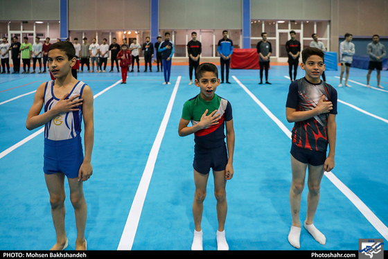 بهره برداری از سالن ژیمناستیک در مشهد با حضور وزیر ورزش - عکاس: محسن بخشنده / شهرآرا