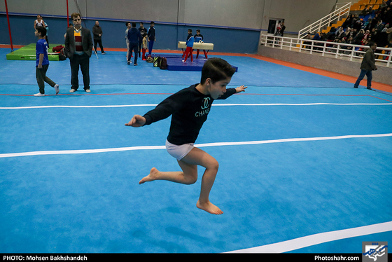 بهره برداری از سالن ژیمناستیک در مشهد با حضور وزیر ورزش - عکاس: محسن بخشنده / شهرآرا