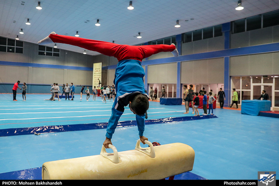 بهره برداری از سالن ژیمناستیک در مشهد با حضور وزیر ورزش - عکاس: محسن بخشنده / شهرآرا