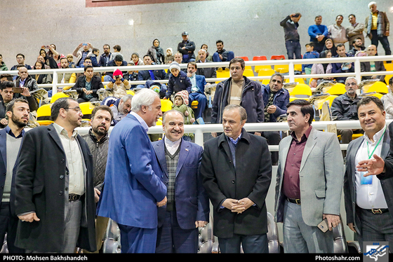 بهره برداری از سالن ژیمناستیک در مشهد با حضور وزیر ورزش - عکاس: محسن بخشنده / شهرآرا