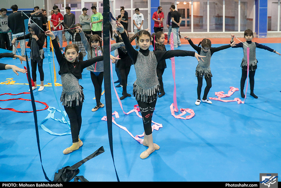 بهره برداری از سالن ژیمناستیک در مشهد با حضور وزیر ورزش - عکاس: محسن بخشنده / شهرآرا