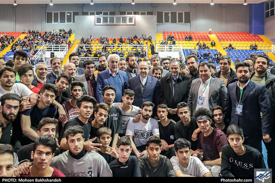 بهره برداری از سالن ژیمناستیک در مشهد با حضور وزیر ورزش - عکاس: محسن بخشنده / شهرآرا