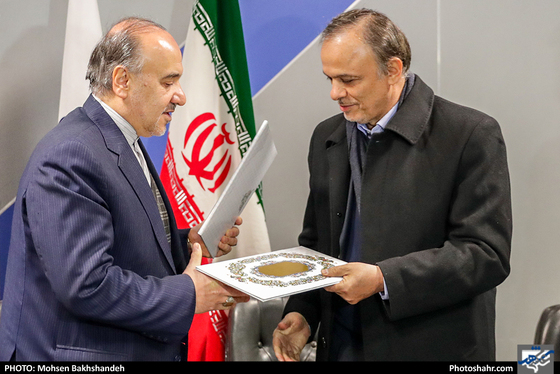 بهره برداری از سالن ژیمناستیک در مشهد با حضور وزیر ورزش - عکاس: محسن بخشنده / شهرآرا