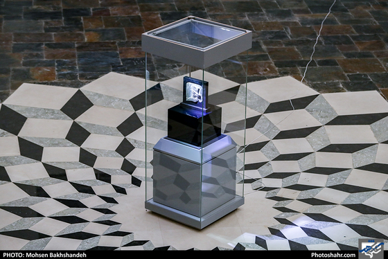 رونمایی از نقش برجسته سرباز هخامنشی در موزه بزرگ خراسان  - عکاس: محسن بخشنده / شهرآرا