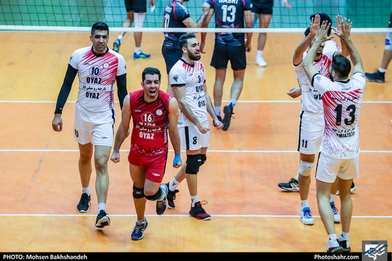 لیگ برتر والیبال / پیام  خراسان و  شهرداری ارومیه