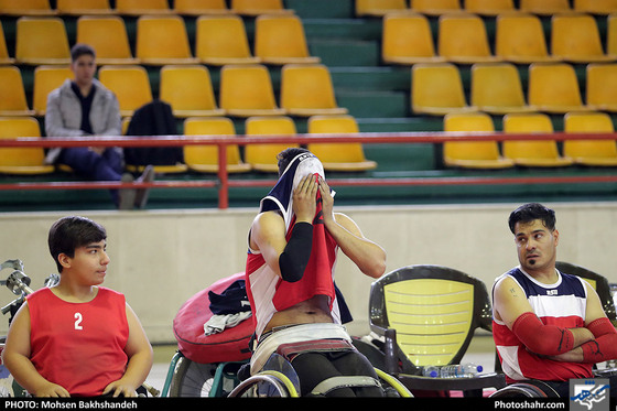 مسابقات سوپرلیگ بسکتبال با ویلچر/ مسابقه شهید فیاض بخش مشهد و کالسمین زنجان‎ / عکس: محسن بخشنده / شهرآرا