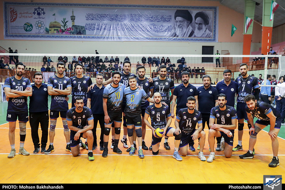 لیگ برتر والیبال مسابقه پیام مشهد و عقاب نهاجا تهران -عکاس: محسن بخشنده / شهرآرا