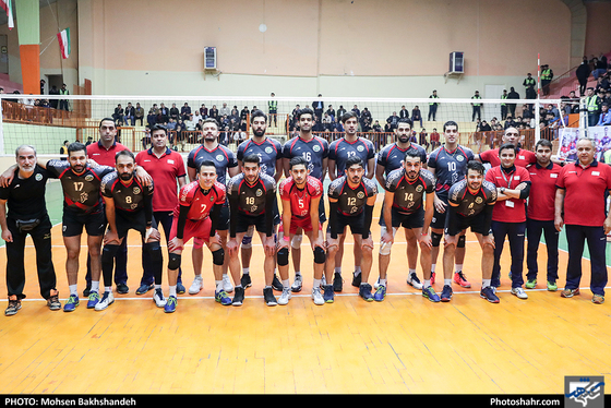 لیگ برتر والیبال مسابقه پیام مشهد و عقاب نهاجا تهران -عکاس: محسن بخشنده / شهرآرا