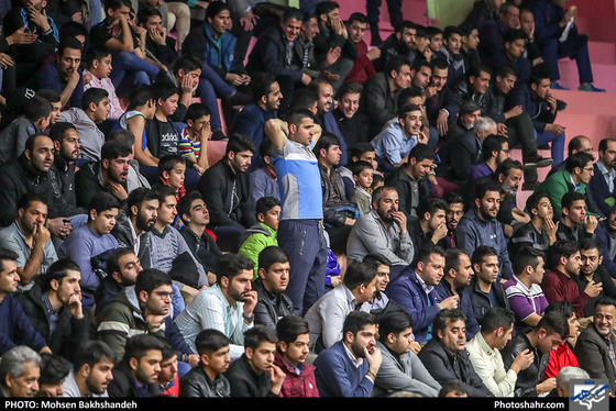 لیگ برتر والیبال مسابقه پیام مشهد و عقاب نهاجا تهران -عکاس: محسن بخشنده / شهرآرا