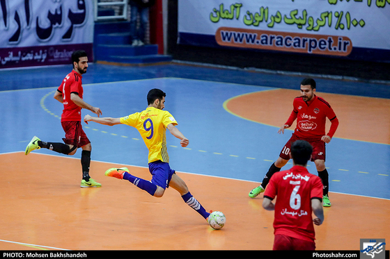 لیگ برتر فوتسال/ فرش آرا مشهد و سوهان محمد سیما قم- عکاس: محسن بخشنده/ شهرآرا