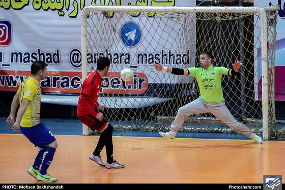 لیگ برتر فوتسال/ فرش آرا مشهد و سوهان محمد سیما قم- عکاس: محسن بخشنده/ شهرآرا