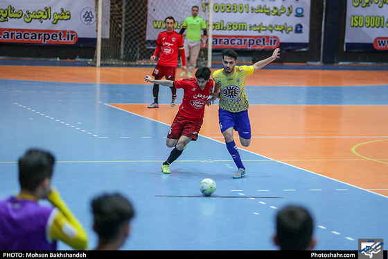 لیگ برتر فوتسال/ فرش آرا مشهد و سوهان محمد سیما قم- عکاس: محسن بخشنده/ شهرآرا