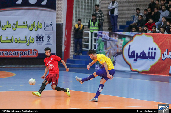 لیگ برتر فوتسال/ فرش آرا مشهد و سوهان محمد سیما قم- عکاس: محسن بخشنده/ شهرآرا