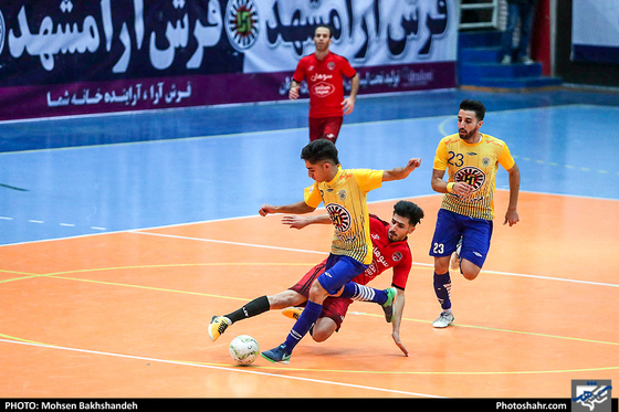 لیگ برتر فوتسال/ فرش آرا مشهد و سوهان محمد سیما قم- عکاس: محسن بخشنده/ شهرآرا