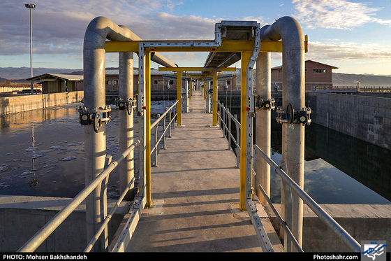 بهره‌برداری از تصفیه‌خانه فاضلاب در گلبهار با حضور وزیر نیرو-عکس:محسن بخشنده/شهرآرا