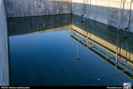 بهره‌برداری از تصفیه‌خانه فاضلاب در گلبهار با حضور وزیر نیرو-عکس:محسن بخشنده/شهرآرا