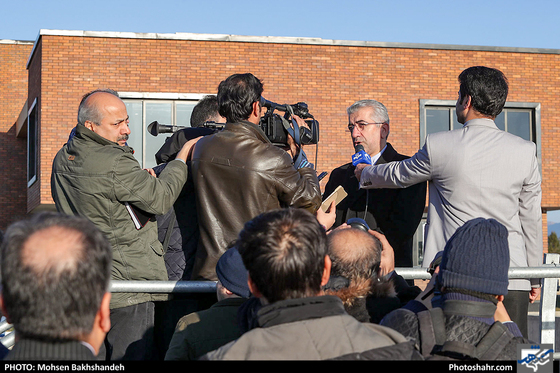 بهره‌برداری از تصفیه‌خانه فاضلاب در گلبهار با حضور وزیر نیرو-عکس:محسن بخشنده/شهرآرا