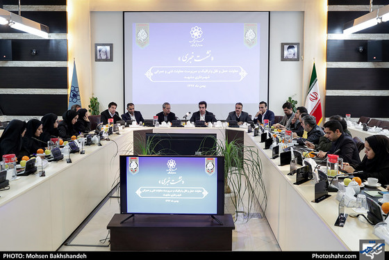 نشست خبری معاون حمل و نقل و ترافیک شهرداری مشهد / عکس: محسن بخشنده / شهرآرا 