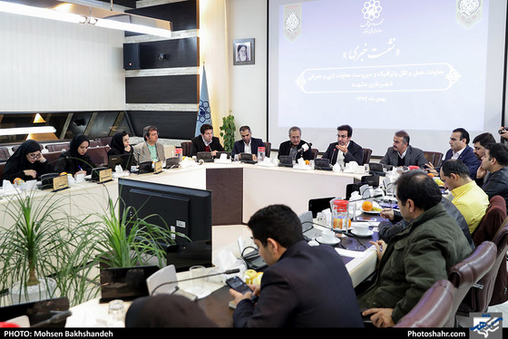 نشست خبری معاون حمل و نقل و ترافیک شهرداری مشهد / عکس: محسن بخشنده / شهرآرا 