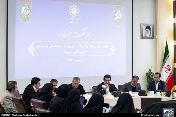 نشست خبری معاون حمل و نقل و ترافیک شهرداری مشهد / عکس: محسن بخشنده / شهرآرا 