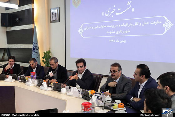 نشست خبری معاون حمل و نقل و ترافیک شهرداری مشهد / عکس: محسن بخشنده / شهرآرا 