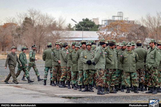  صبحگاه مشترک یگانهای نمونه ارتش در مشهد 