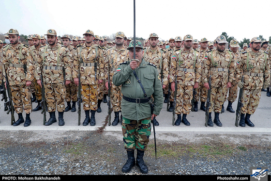 صبحگاه مشترک یگانهای نمونه ارتش در مشهد 