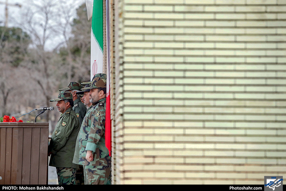  صبحگاه مشترک یگانهای نمونه ارتش در مشهد 