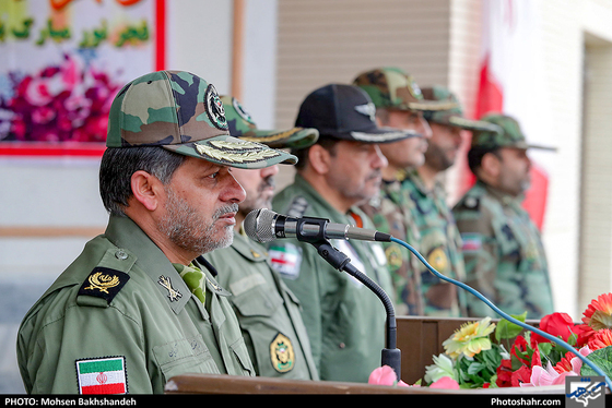  صبحگاه مشترک یگانهای نمونه ارتش در مشهد 