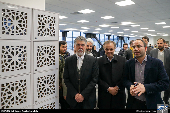  افتتاح کتابخانه مرکزی مشهد با حضور وزیر ارشاد 