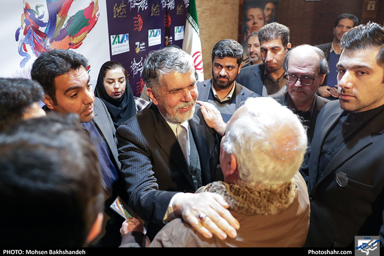 حضور وزیر ارشاد در جشنواره فیلم فجر مشهد