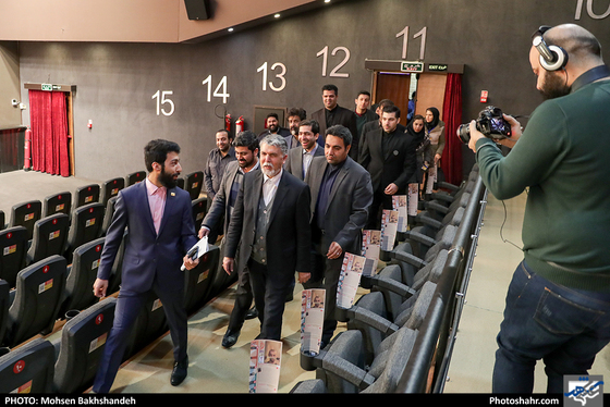 حضور وزیر ارشاد در جشنواره فیلم فجر مشهد