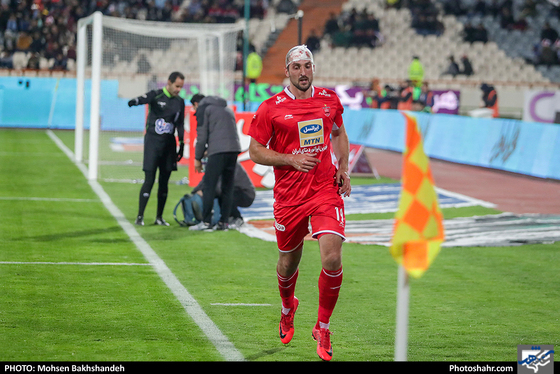هفته شانزدهم لیگ برتر فوتبال/دیدار تیم های پرسپولیس و پدیده-عکاس:محسن بخشنده/شهرآرا