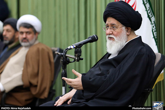 دیدار جمعی از فرماندهان و مسئولان نیروی هوایی با آیت الله علم الهدی