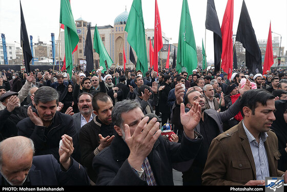 اجتماع عظیم عزاداران فاطمی