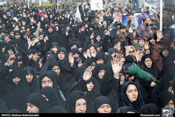 اجتماع عظیم عزاداران فاطمی